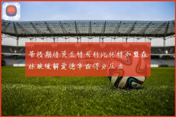 蒂格期待莫兰特或科比怀特加盟森林狼缓解爱德华兹得分压力